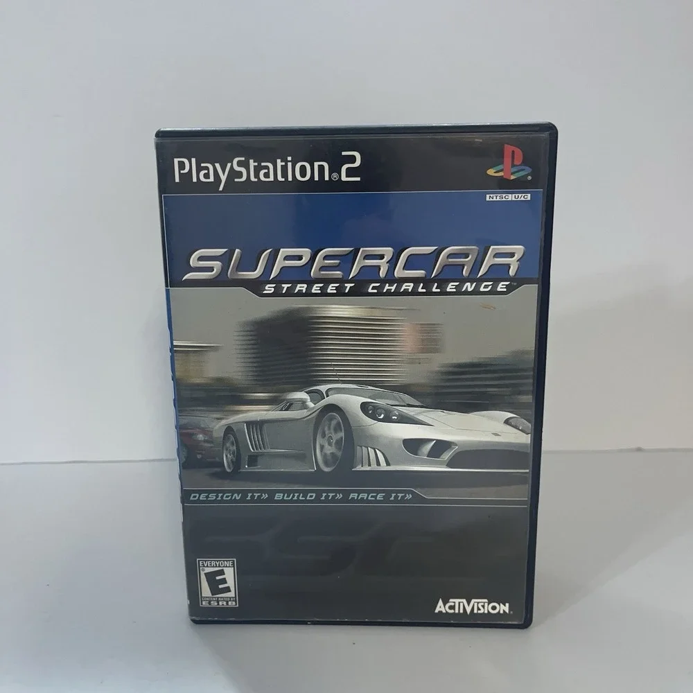 Lot Of 3 CIB PS2 Games Tetris Worlds, Supercar Street Challenge, & Commandos 2